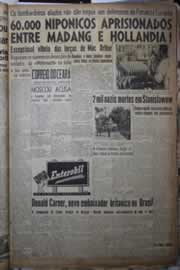 Página do jornal Correio do Ceará de maio de 1944