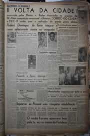 Página do jornal Correio do Ceará de maio de 1944