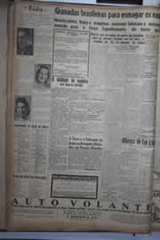 Página do jornal Correio do Ceará de maio de 1944