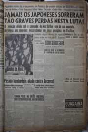 Página do jornal Correio do Ceará de maio de 1944