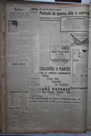 Página do jornal Correio do Ceará de maio de 1944
