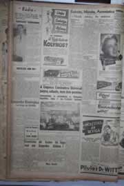 Página do jornal Correio do Ceará de maio de 1944