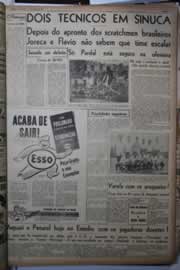 Página do jornal Correio do Ceará de maio de 1944