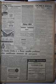 Página do jornal Correio do Ceará de maio de 1944