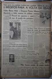Página do jornal Correio do Ceará de maio de 1944