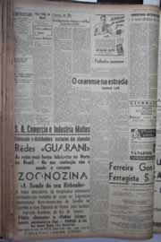 Página do jornal Correio do Ceará de maio de 1944