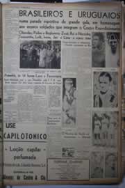 Página do jornal Correio do Ceará de maio de 1944