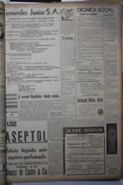 Página do jornal Correio do Ceará de maio de 1944
