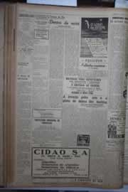 Página do jornal Correio do Ceará de maio de 1944