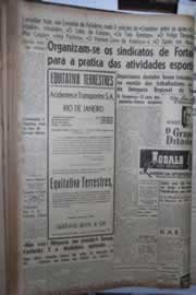 Página do jornal Correio do Ceará de maio de 1944