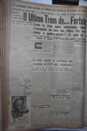 Página do jornal Correio do Ceará de maio de 1944