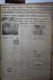 Página do jornal Correio do Ceará de maio de 1944