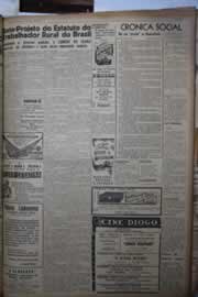 Página do jornal Correio do Ceará de maio de 1944