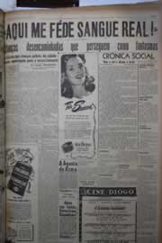 Página do jornal Correio do Ceará de junho de 1944