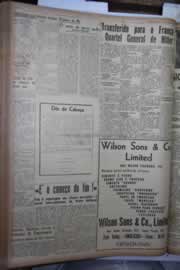 Página do jornal Correio do Ceará de junho de 1944