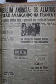 Página do jornal Correio do Ceará de junho de 1944