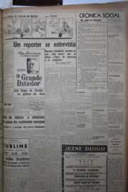Página do jornal Correio do Ceará de junho de 1944
