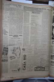 Página do jornal Correio do Ceará de junho de 1944