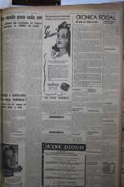 Página do jornal Correio do Ceará de junho de 1944