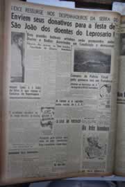 Página do jornal Correio do Ceará de junho de 1944