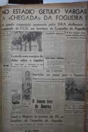 Página do jornal Correio do Ceará de junho de 1944