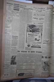 Página do jornal Correio do Ceará de junho de 1944