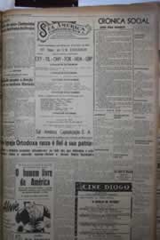 Página do jornal Correio do Ceará de junho de 1944