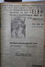 Página do jornal Correio do Ceará de junho de 1944