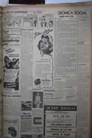 Página do jornal Correio do Ceará de junho de 1944
