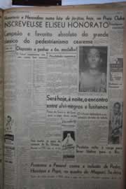 Página do jornal Correio do Ceará de junho de 1944