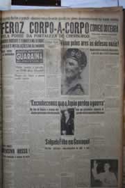 Página do jornal Correio do Ceará de junho de 1944