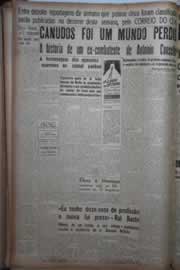 Página do jornal Correio do Ceará de junho de 1944