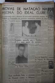 Página do jornal Correio do Ceará de junho de 1944