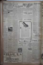 Página do jornal Correio do Ceará de junho de 1944