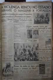 Página do jornal Correio do Ceará de junho de 1944