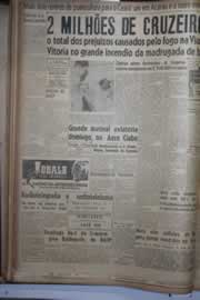 Página do jornal Correio do Ceará de julho de 1944