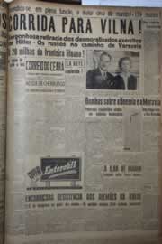 Página do jornal Correio do Ceará de julho de 1944