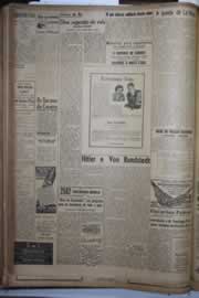 Página do jornal Correio do Ceará de julho de 1944