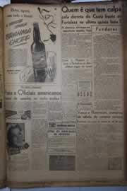 Página do jornal Correio do Ceará de julho de 1944