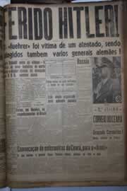 Página do jornal Correio do Ceará de julho de 1944