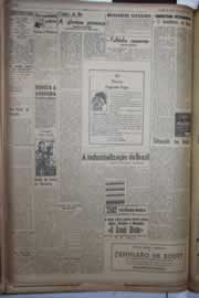 Página do jornal Correio do Ceará de julho de 1944