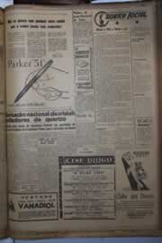 Página do jornal Correio do Ceará de julho de 1944