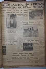 Página do jornal Correio do Ceará de julho de 1944