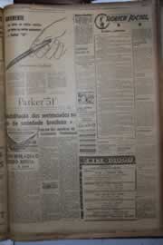 Página do jornal Correio do Ceará de julho de 1944
