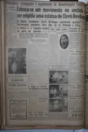 Página do jornal Correio do Ceará de julho de 1944