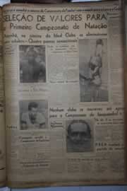 Página do jornal Correio do Ceará de julho de 1944