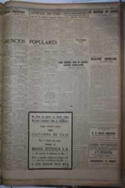 Página do jornal Correio do Ceará de agosto de 1944