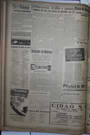 Página do jornal Correio do Ceará de agosto de 1944