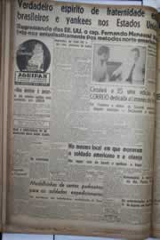 Página do jornal Correio do Ceará de agosto de 1944