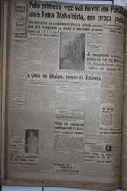 Página do jornal Correio do Ceará de agosto de 1944
